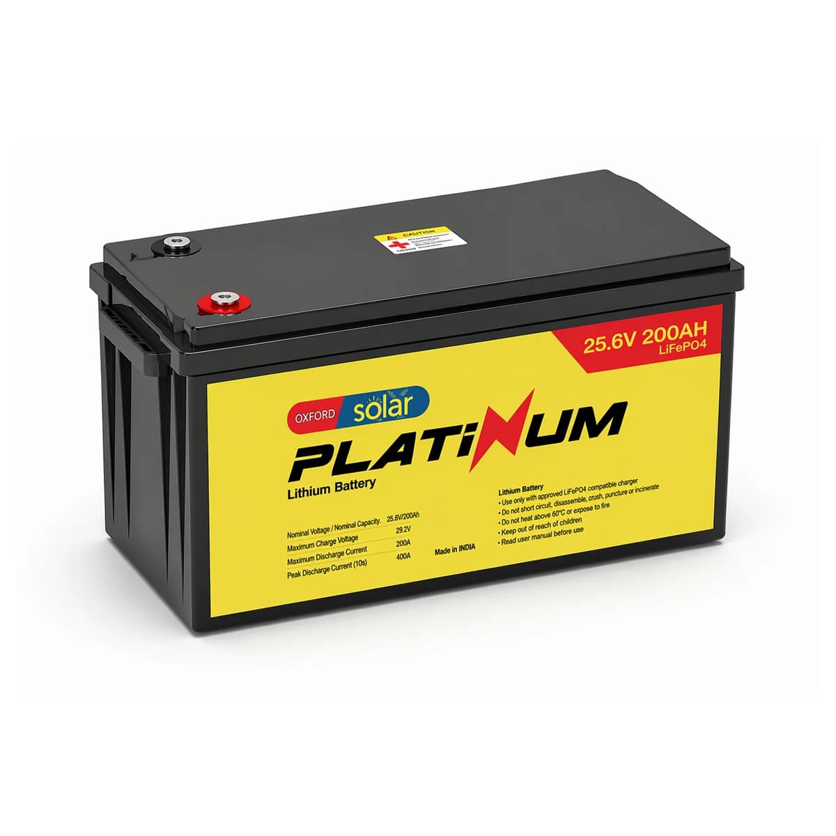 CHLORIDE SOLAR PLATINUM LITHIUM 24V 200AH BATTERY, product photograph