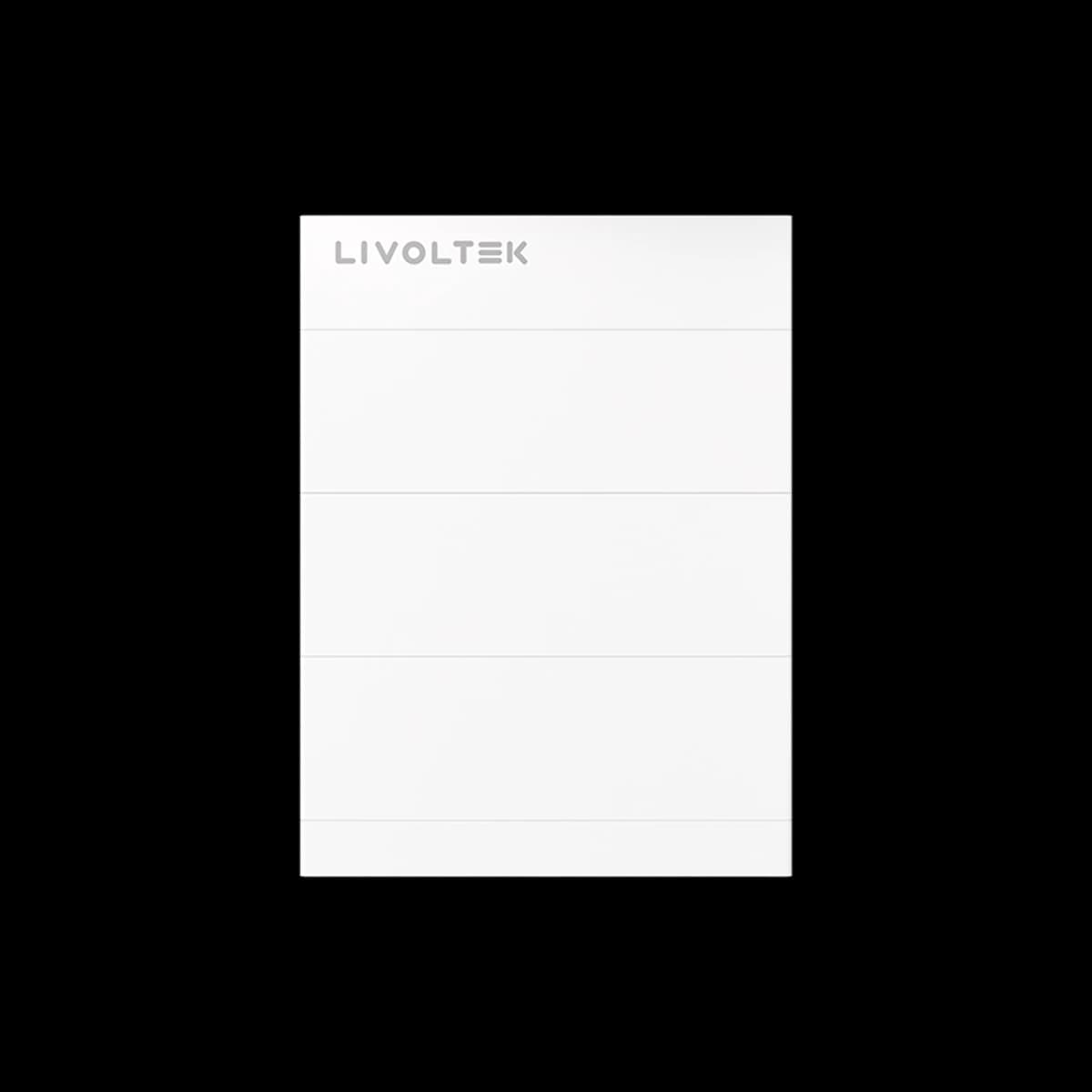 Livoltek Residential High-Voltage LiFePO4 Battery Stack, 15kWh — front view (official series photograph)