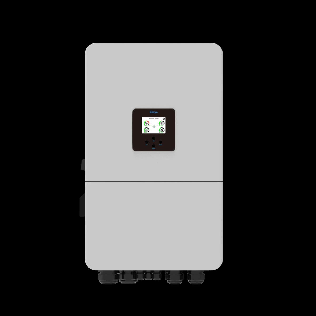 Deye 20kW (LV) 48V 3 Phase 2 MPPT Hybrid Inverter — front view
