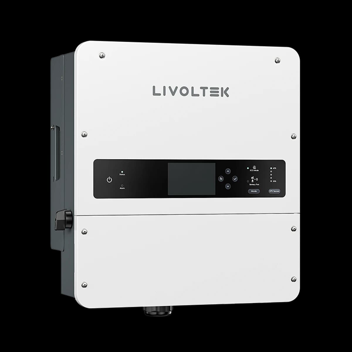 Livoltek 12kW Single-Phase Hybrid Inverter, 48V — front view (official series photograph)