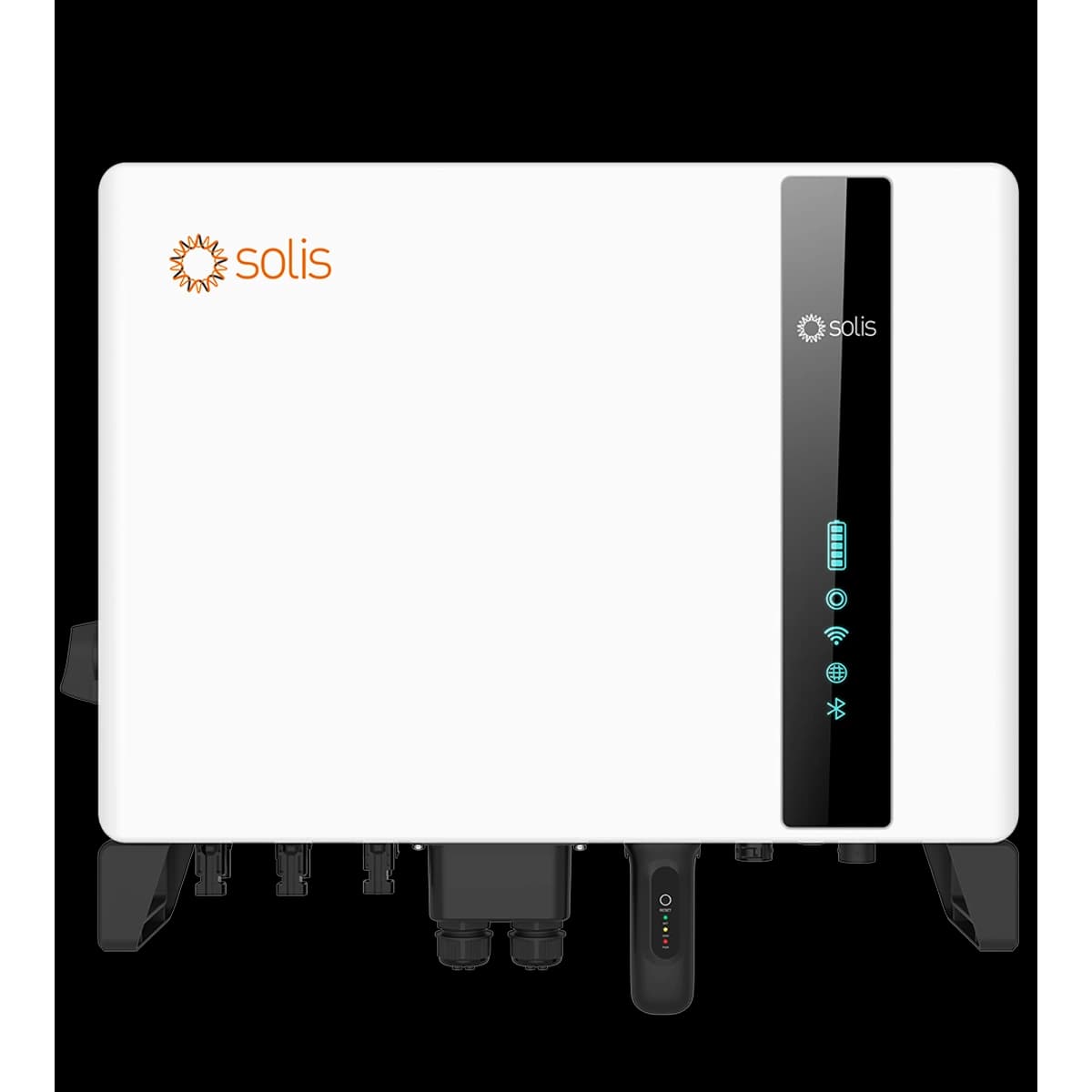Solis S6-EH 3P HV 10kW Hybrid Inverter — front view (official series photograph)