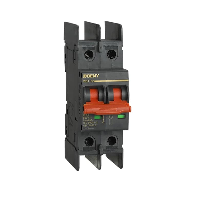 2-Pole PV/DC Breaker 63A — front view