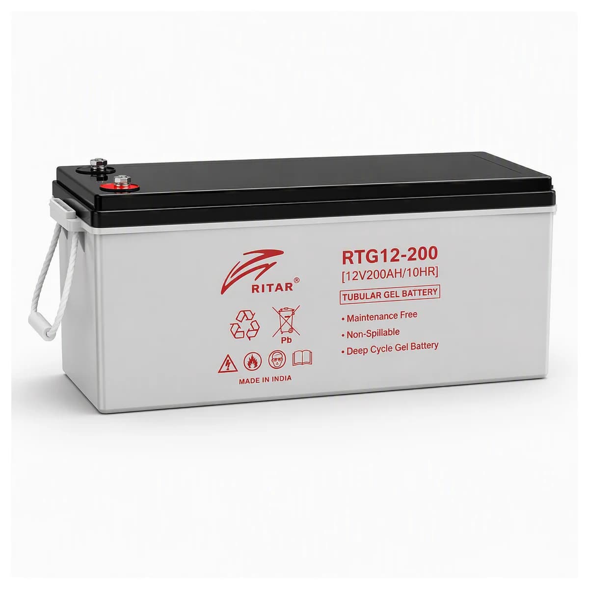 RITAR POWER 200AH 12V, product photograph