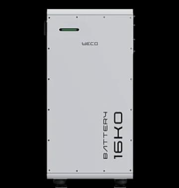 Solar 16.06kWh 48V (LV) Lithium Ion Weco Battery — front view