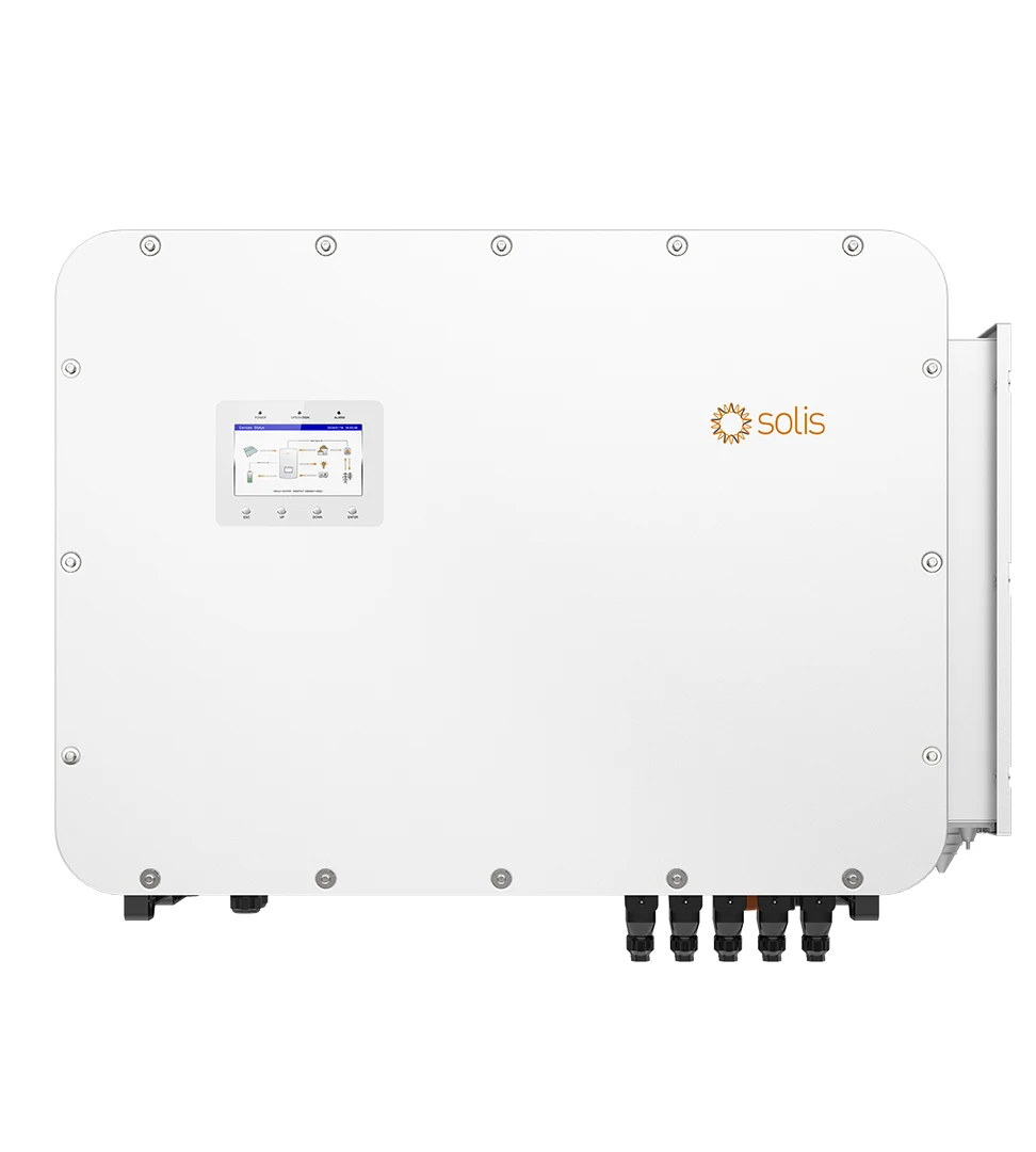 Solis 125kW Three-Phase Hybrid Inverter (H) — front view (S6-EH3P(80-125)K10-NV-YD-H series photograph)